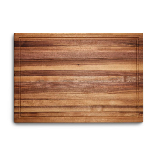HexClad planche noyer face lisse idéale pour trancher et présenter