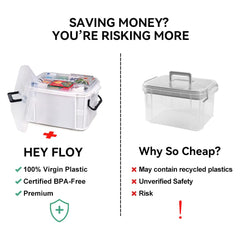 HEY FOLY boîte en usage à la maison pour accès rapide aux fournitures