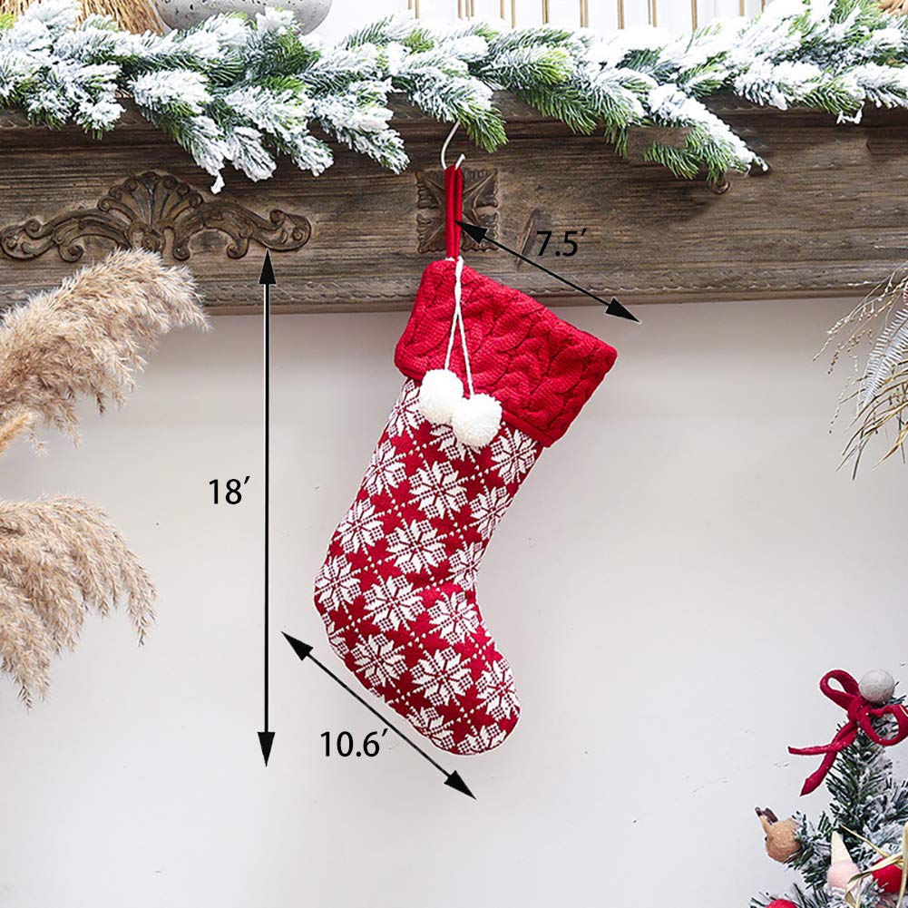 HHOCN gros plan tricot flocon, montre qualité et texture résistante