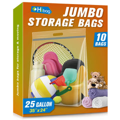 HIBAG sac avant emballage transparent montrant contenu facilement