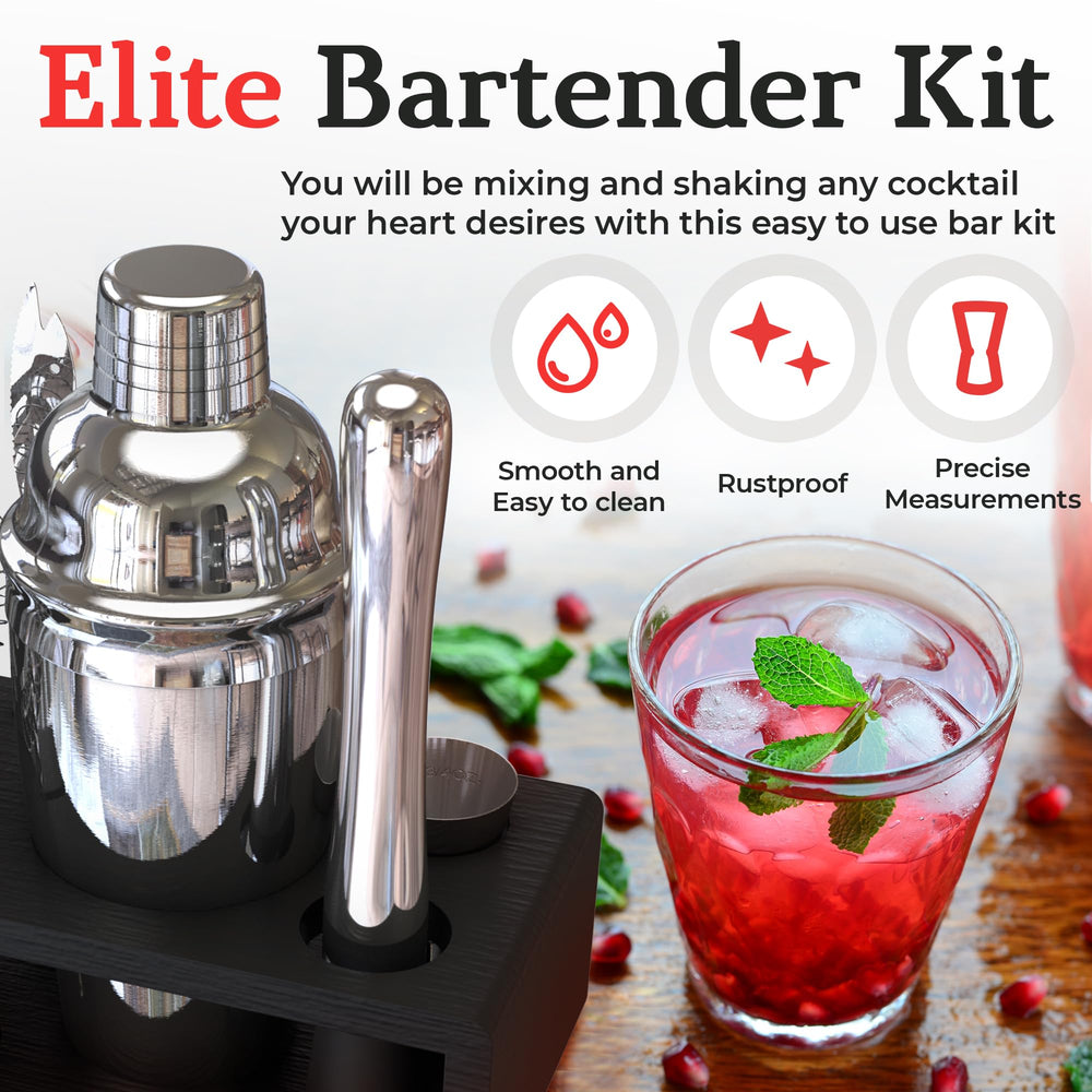 Highball & Chaser gravure laser des outils pour durabilité visible