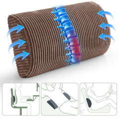 HIGOGOGO gros plan sur la mousse à mémoire infusée de gel, fraîcheur et soutien adaptatif