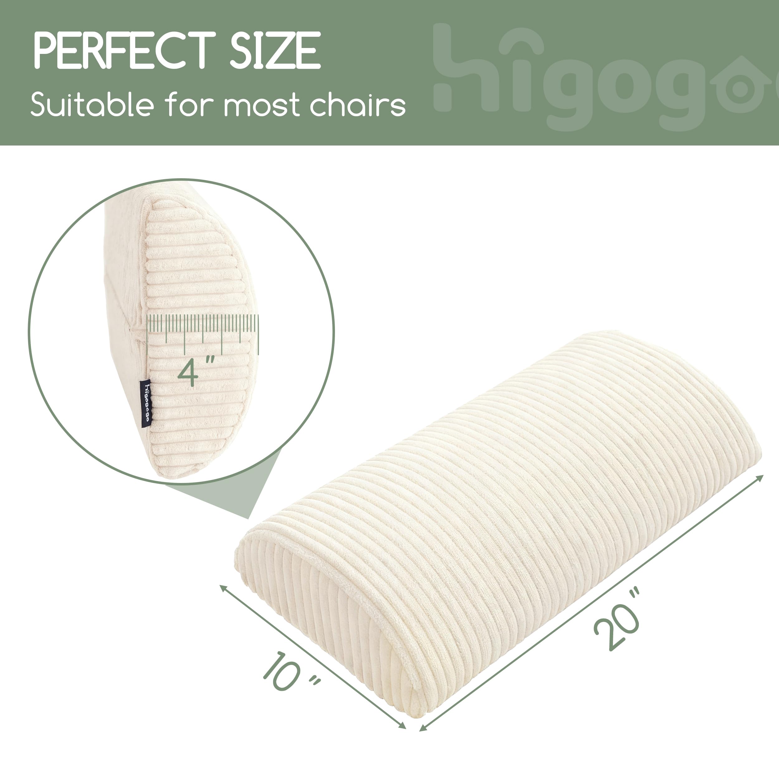 HIGOGOGO gros plan mousse mémoire montrant texture fraîcheur