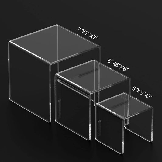 HIIMIEI gros plan coin acrylique montrant finition nette et durabilité visuelle