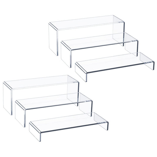 HIIMIEI présentation avant des six risers montrant design transparent et polyvalence