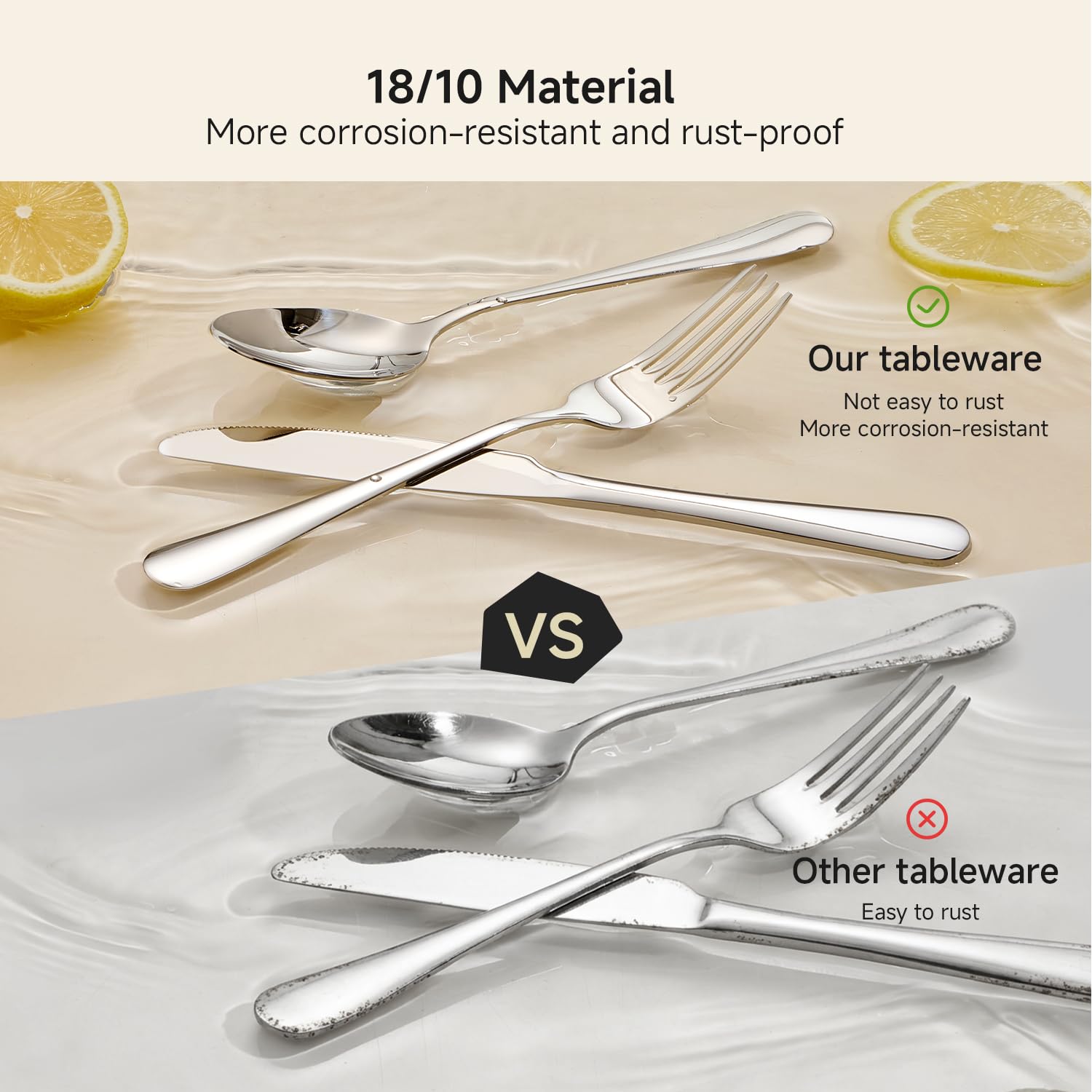 HIKAA cuillère comparaison taille montrant proportions pour repas