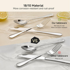 HIKAA cuillère comparaison taille montrant proportions pour repas