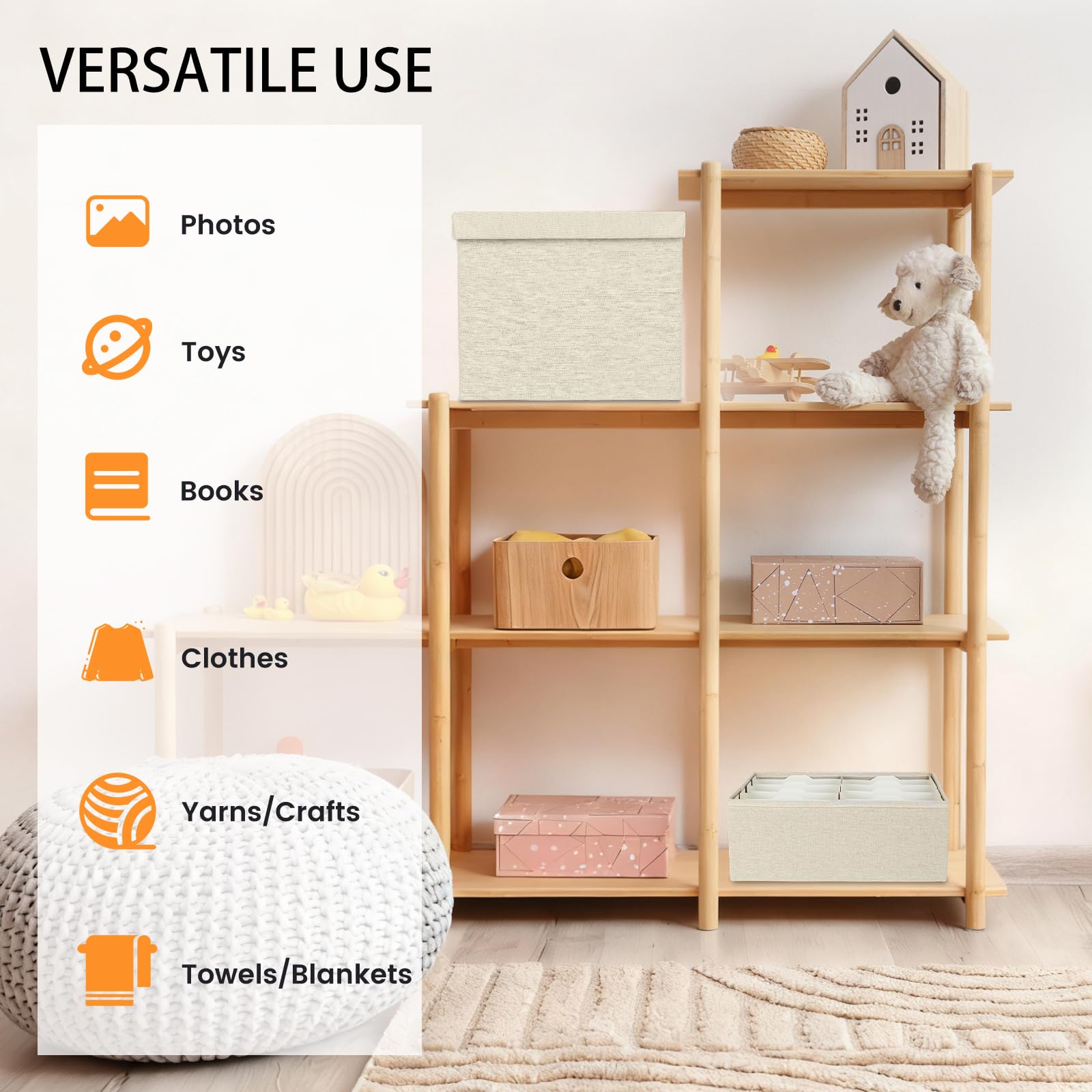 Himake comparaison d'échelle montrant la taille réelle et capacité de rangement