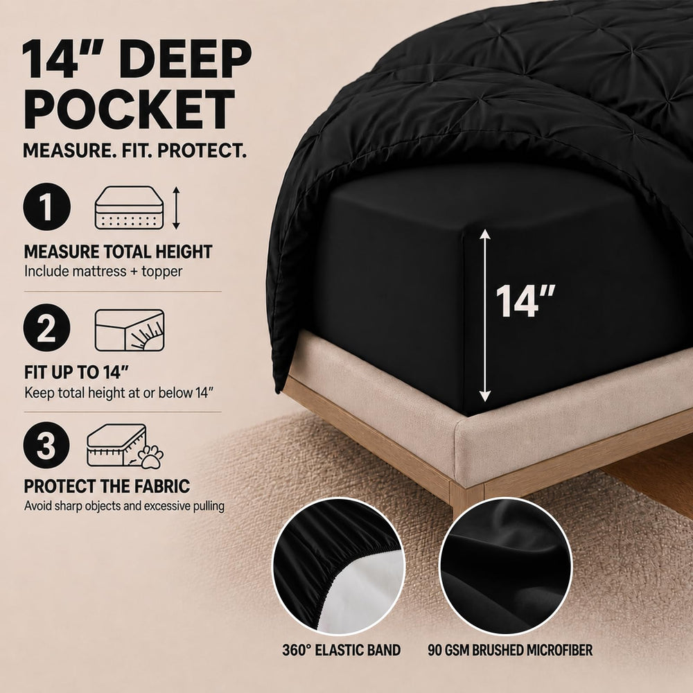 HIMEET couette déployée montrant gonflant et couverture uniforme