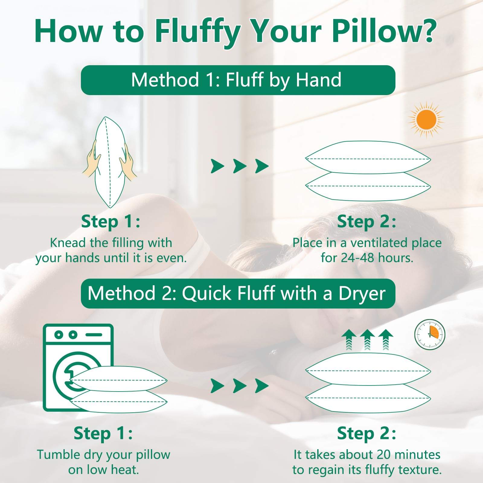 HIMEET lot de quatre oreillers présentant valeur et cohérence