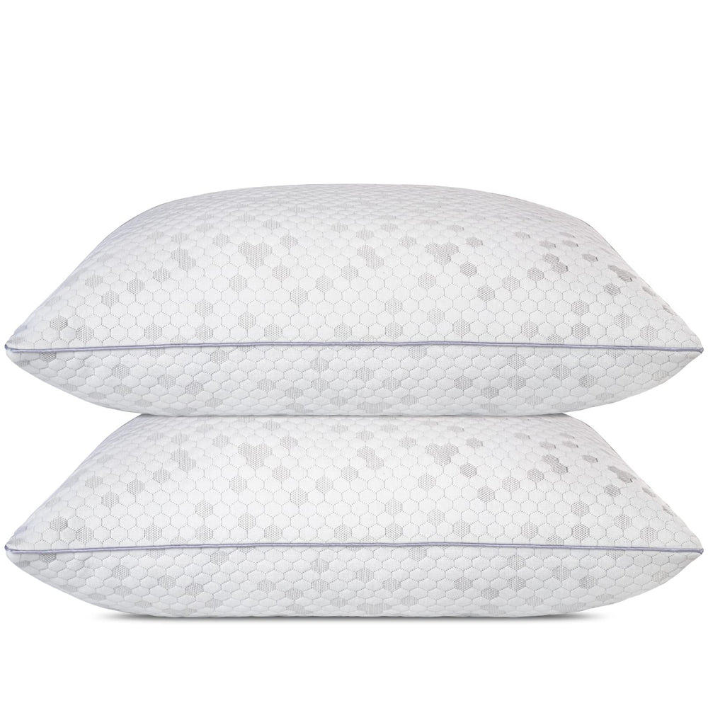 HIMOON oreiller face avant emballage montrant le design et le confort