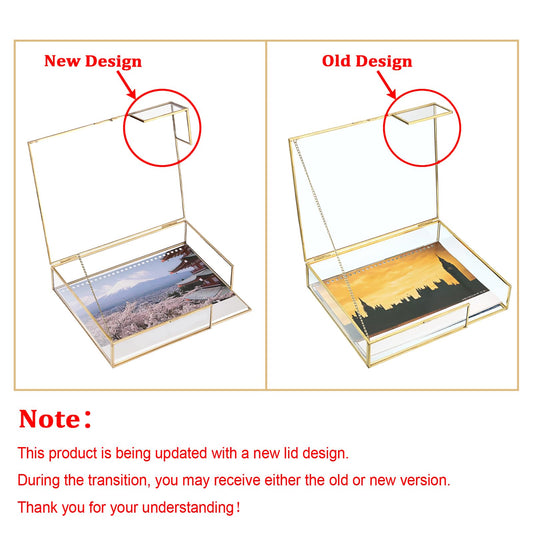 Hipiwe coffret angle détail sur la monture dorée pour finition soignée