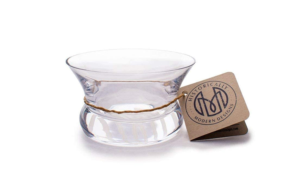 Historically Modern Designs vue avant du verre Oaxaca, design élégant et dégustation améliorée