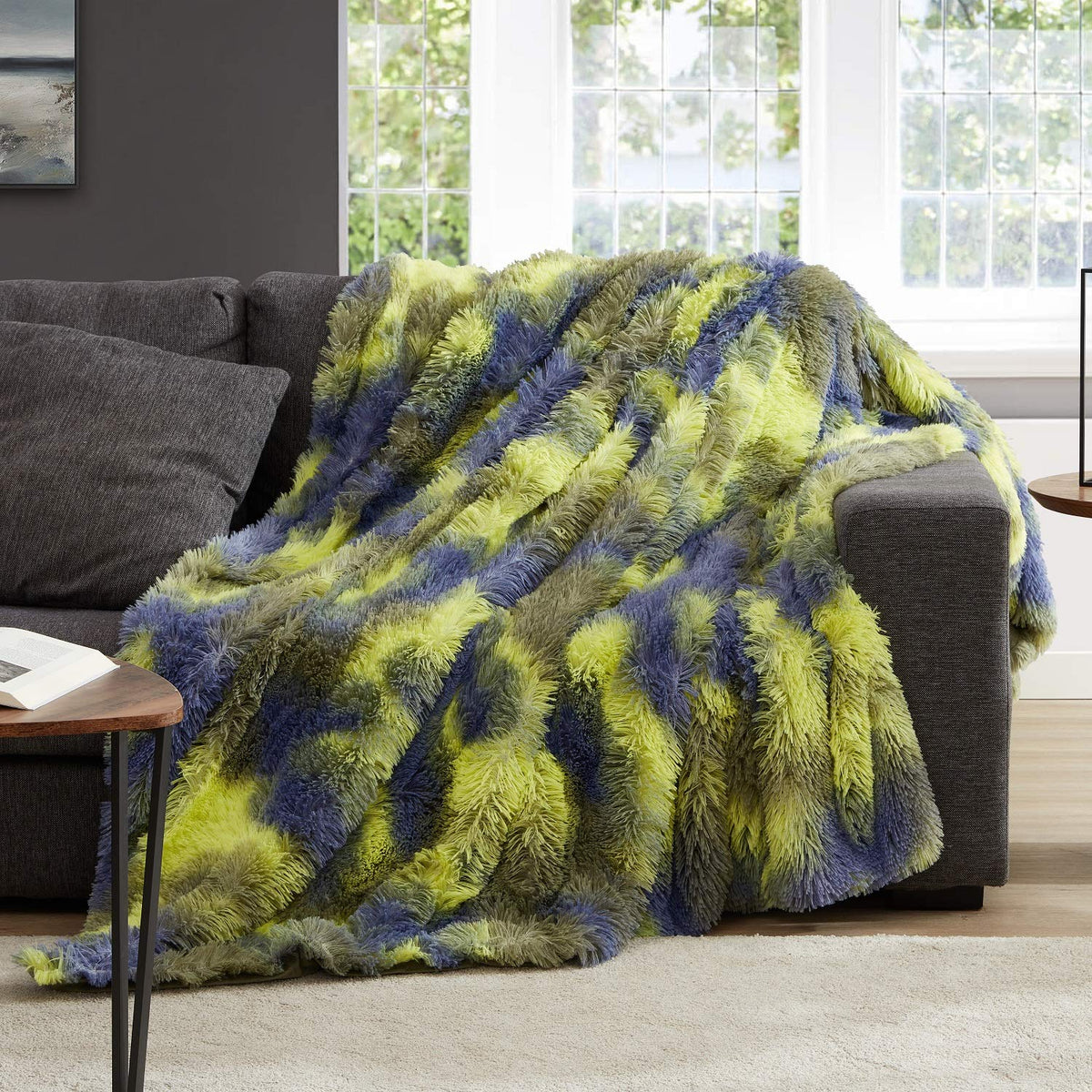 Hobed Life couverture face avant camo tie-dye montrant style et confort