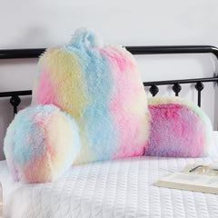 Hobed Life vue avant du coussin rose offrant un grand soutien confortable
