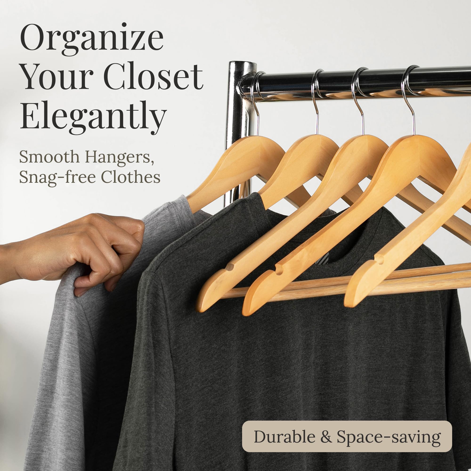 Hodge Home Essentials crochet chromé 360° pour accès facile