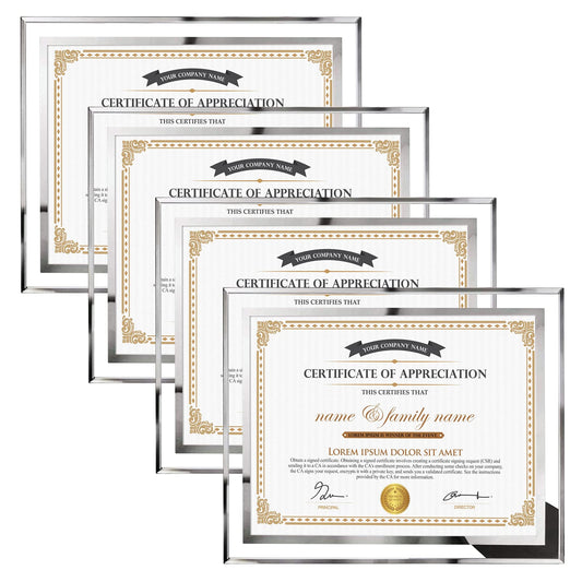 Hoikwo cadre face avant présentant un certificat net et professionnel