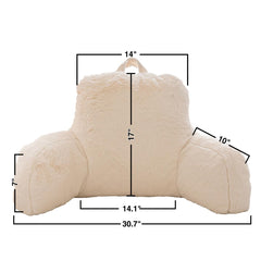 Gros plan de la texture fausse fourrure Holawakaka pour toucher doux