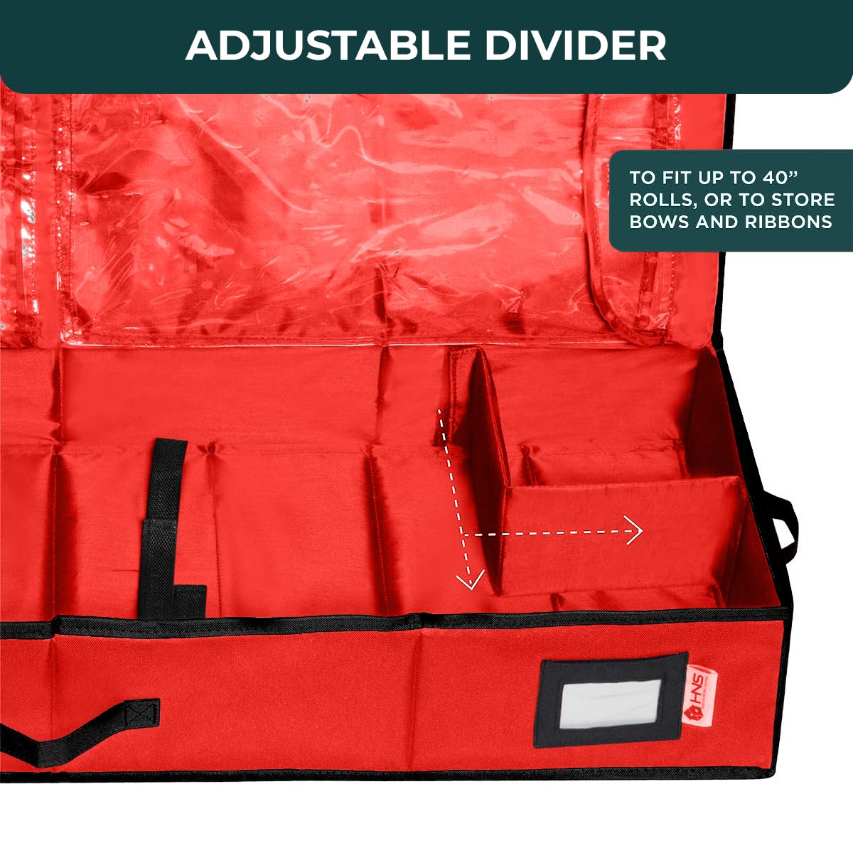 HOLDN’ STORAGE sac glissé sous un lit pour gain de place optimal