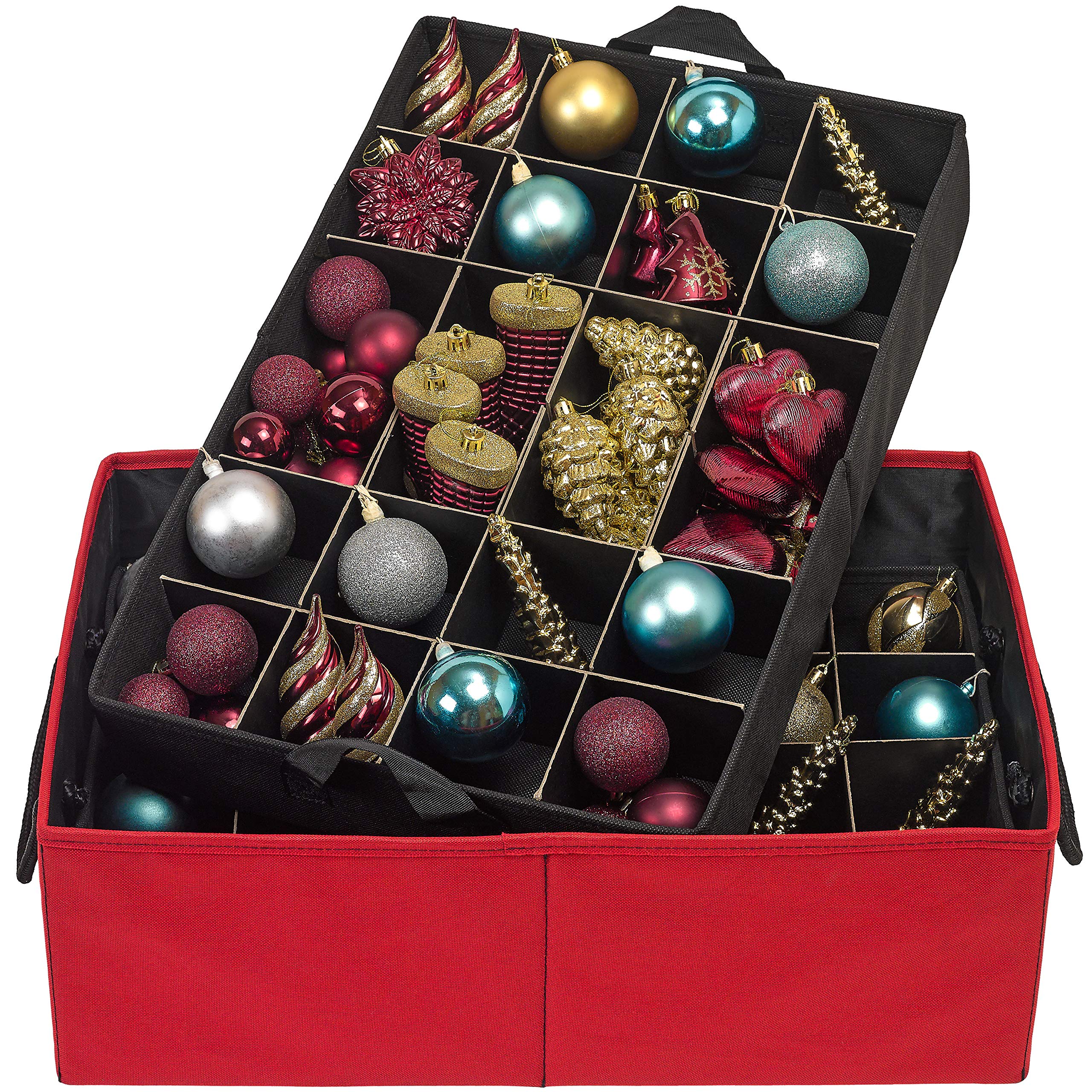 HOLDN’ STORAGE comparaison taille montrant capacité pour boules de 3 pouces