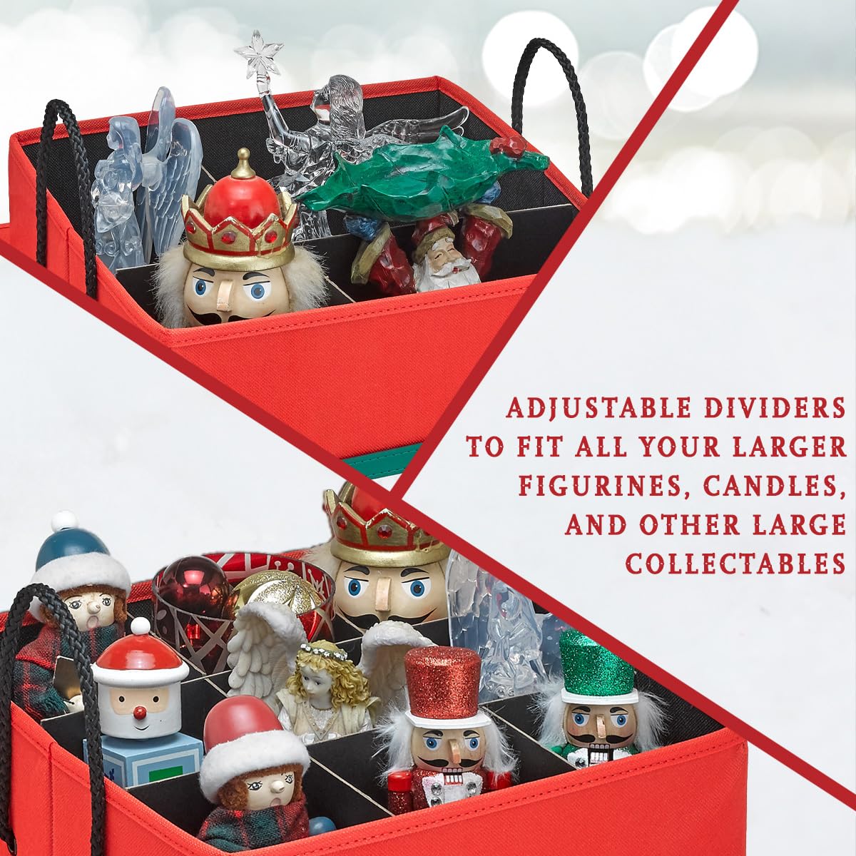 HOLDN’ STORAGE figurines rangées séparées prévenant chocs et rayures