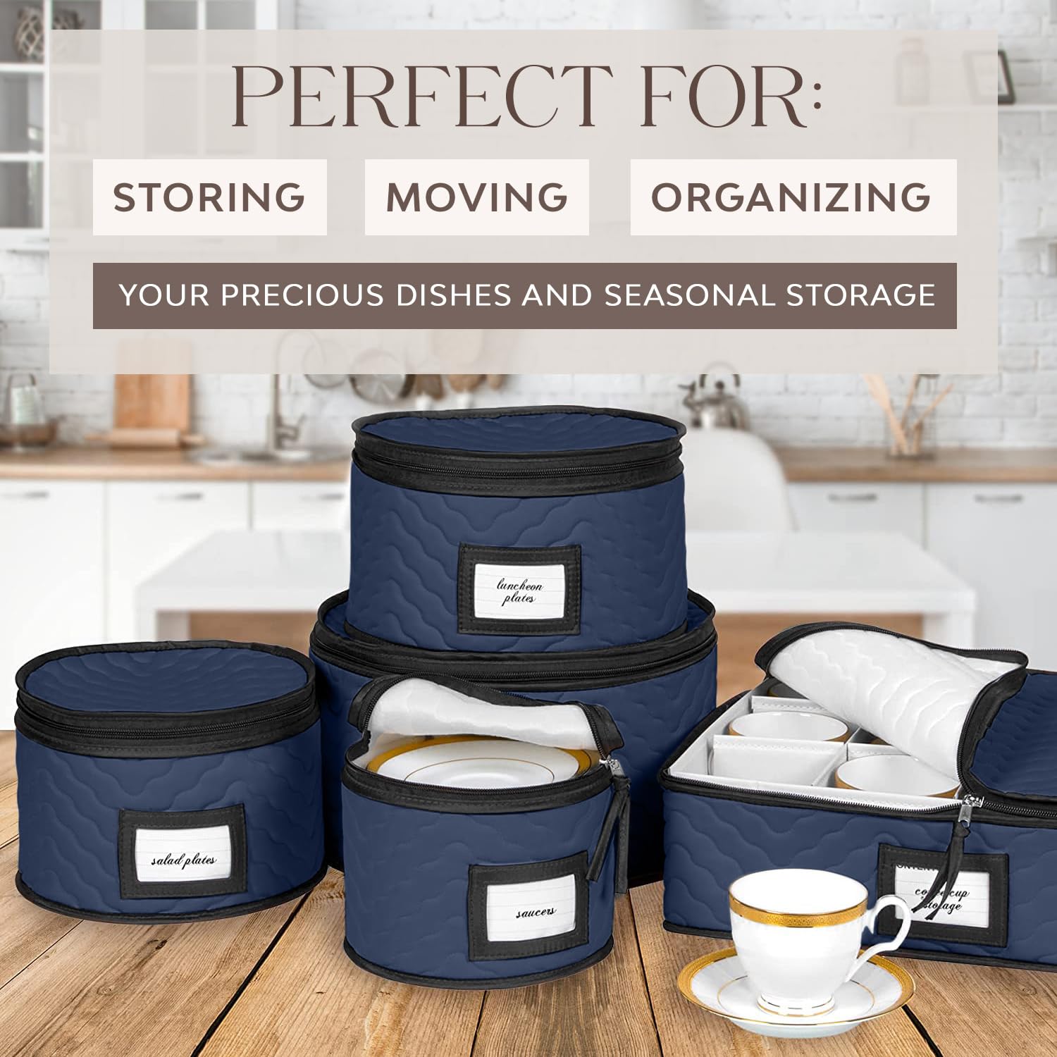 HOLDN’ STORAGE gros plan microfibre matelassée amortit les impacts