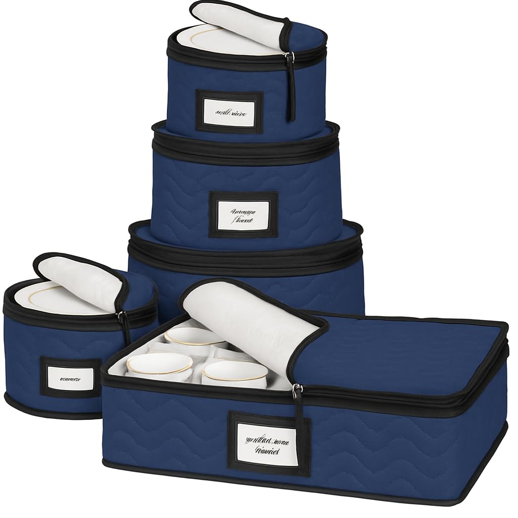 HOLDN’ STORAGE housse assiette de service vue avant protège des chocs