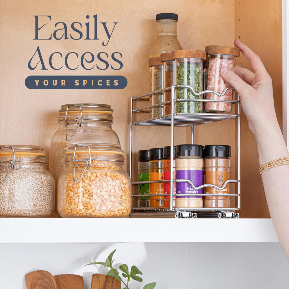 HOLDN’ STORAGE intérieur deux niveaux exposant rangement organisé