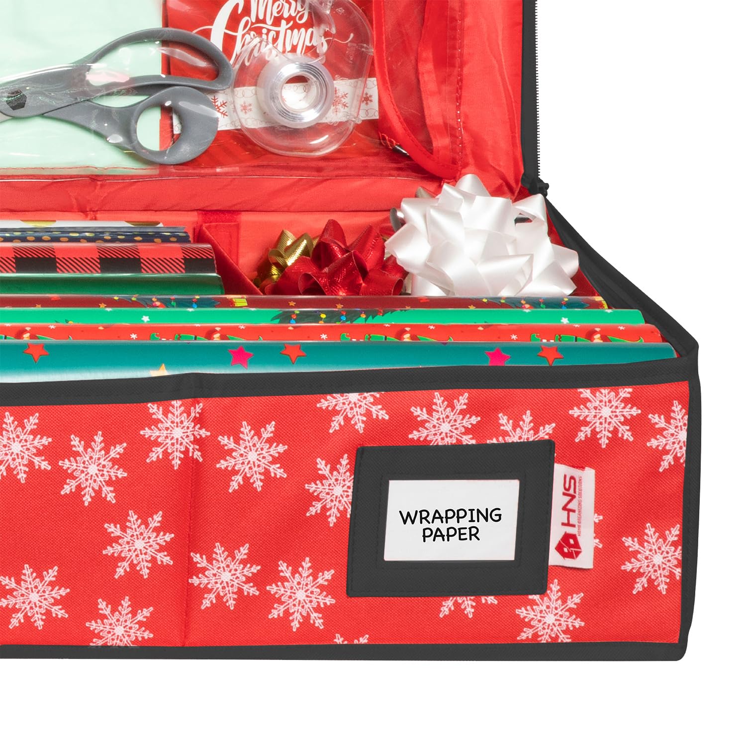 HOLDN’ STORAGE mise en scène Noël montrant praticité et style