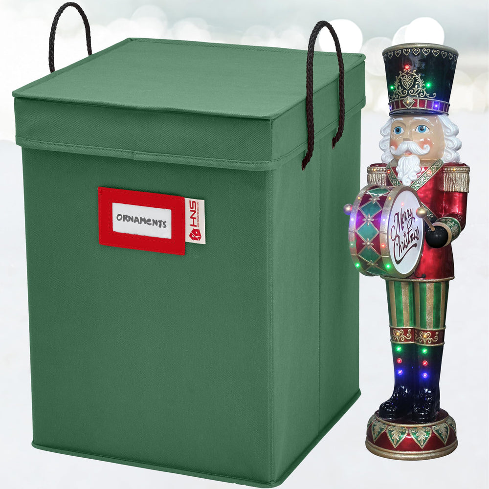 HOLDN’ STORAGE mise en scène domestique montrant gain de place festif