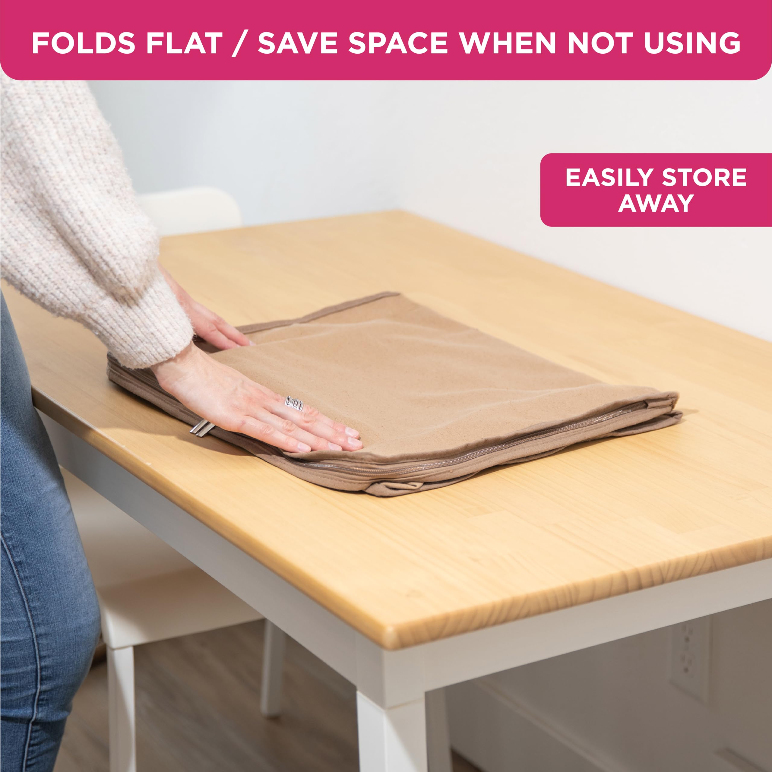 HOLDN’ STORAGE texture polyester gros plan assurant durabilité et ventilation
