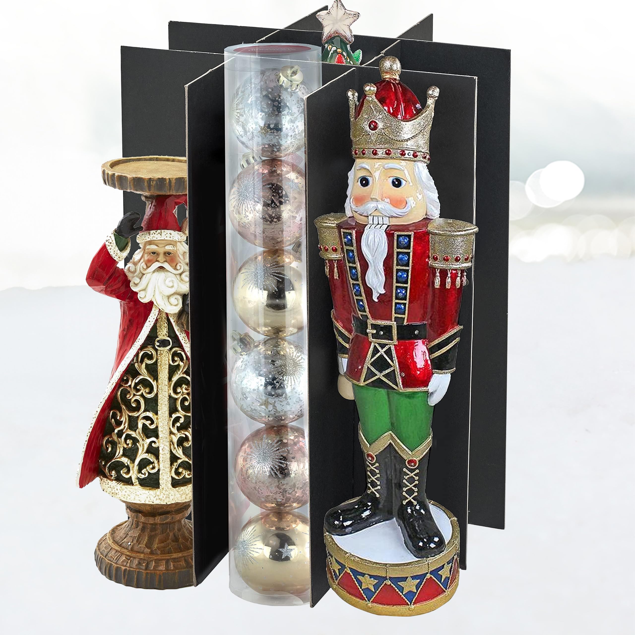 HOLDN’ STORAGE boîte utilisée pour guirlandes et décorations variées
