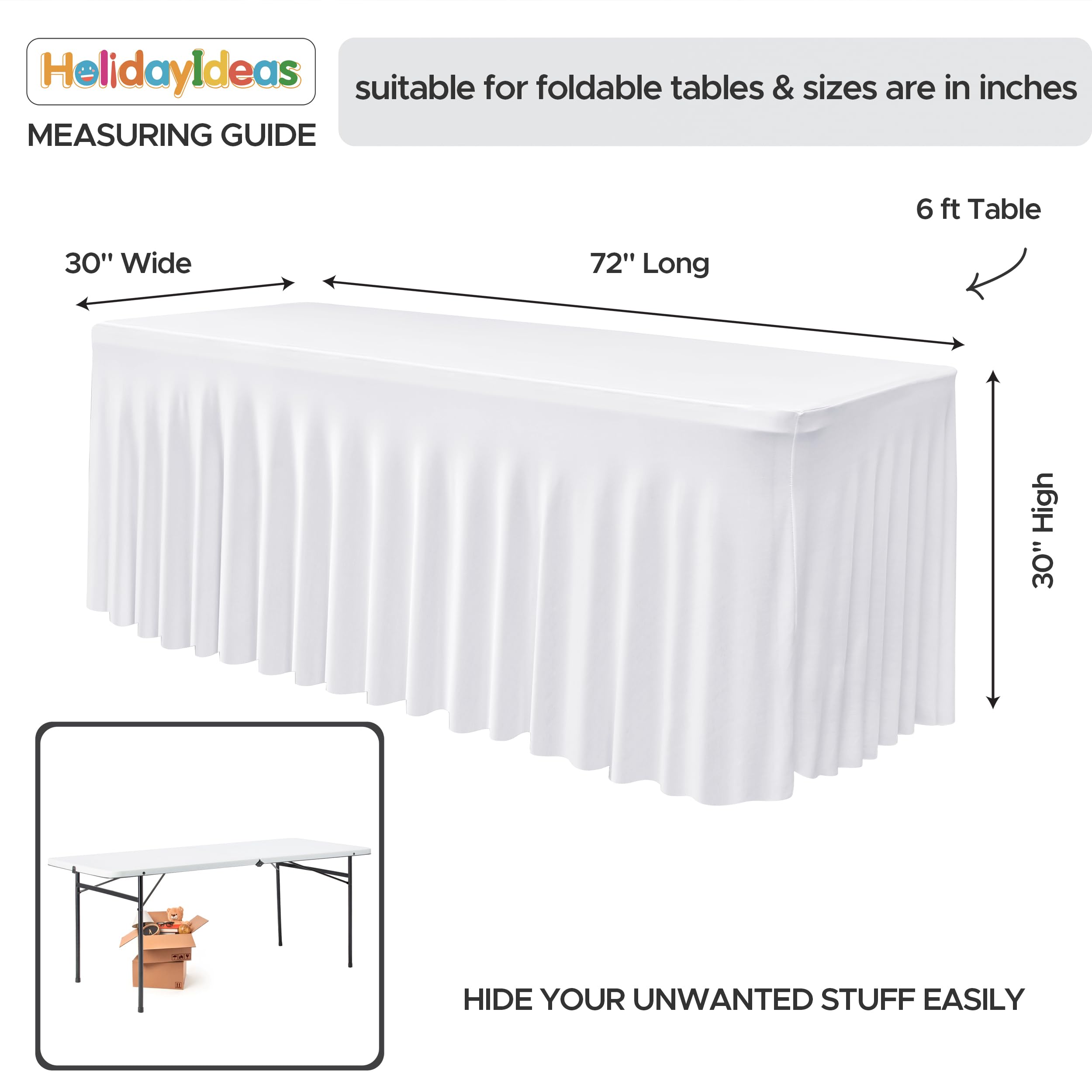 HolidayIdeas comparaison taille 72x30x30 confirmant compatibilité