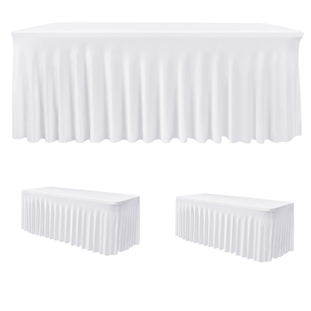 HolidayIdeas housse devant table 6ft montrant finition élégante