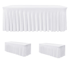 HolidayIdeas housse devant table 6ft montrant finition élégante