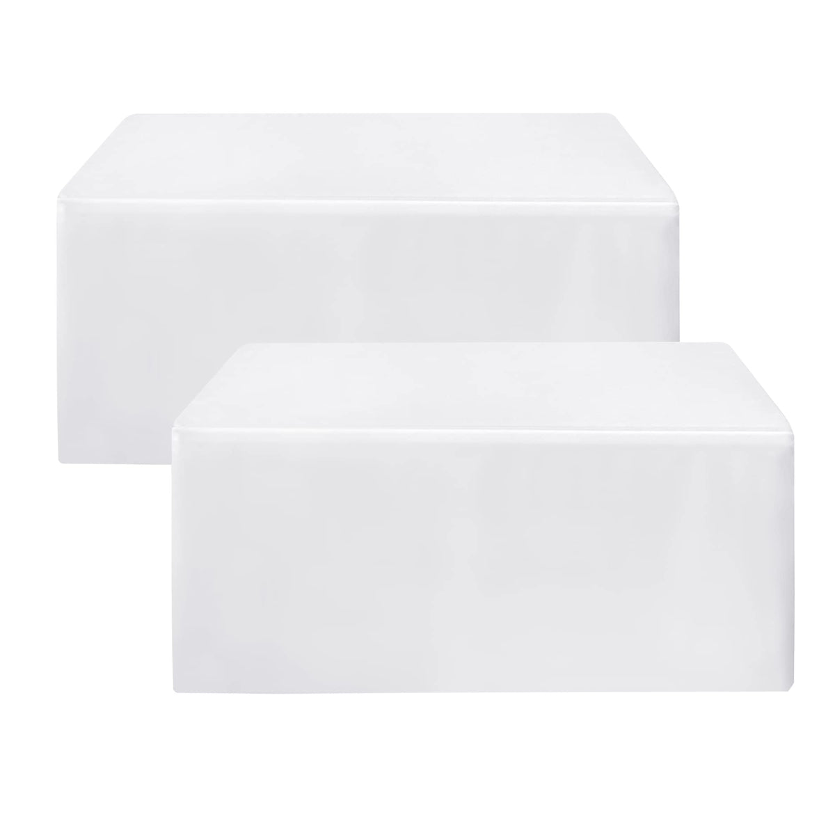 HolidayIdeas nappe blanche face avant donnant un aspect net et professionnel