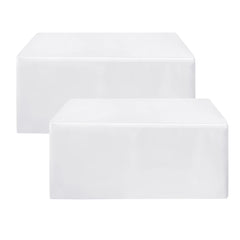 HolidayIdeas nappe blanche face avant donnant un aspect net et professionnel