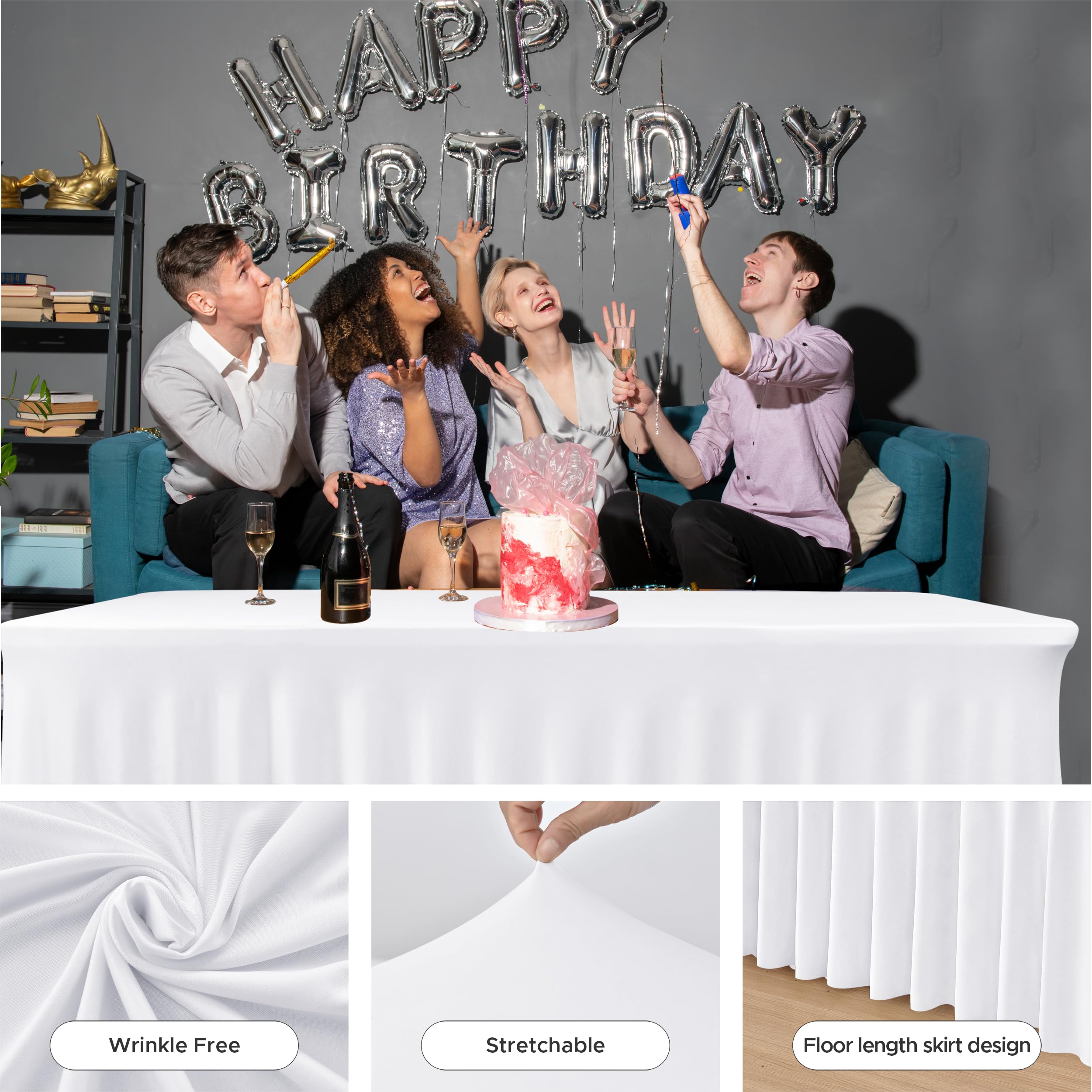HolidayIdeas pack de 2 housses pour installation rapide