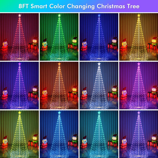 HOLILLUMA gros plan des LED RGBW montrant texture et couleurs vives