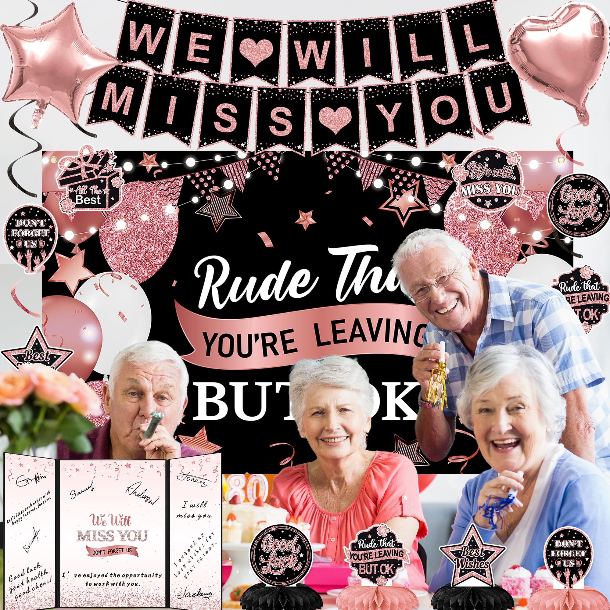 Holkcog livre d'or et cartes pour messages souvenir personnels