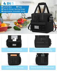 holuxer gros plan Molle et patch amovible pour rangement modulable