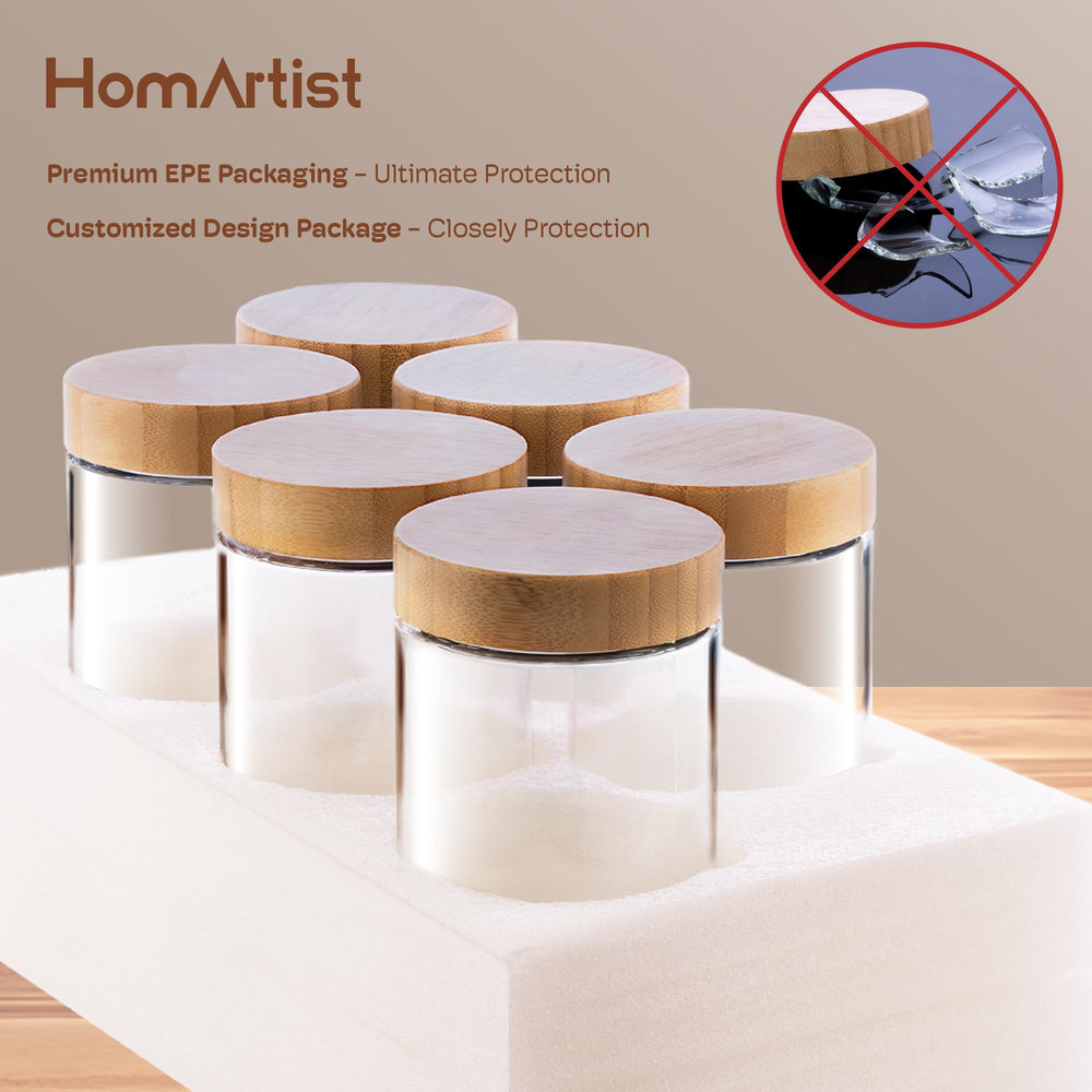 HomArtist bocal conservant salade au réfrigérateur, fraîcheur prolongée