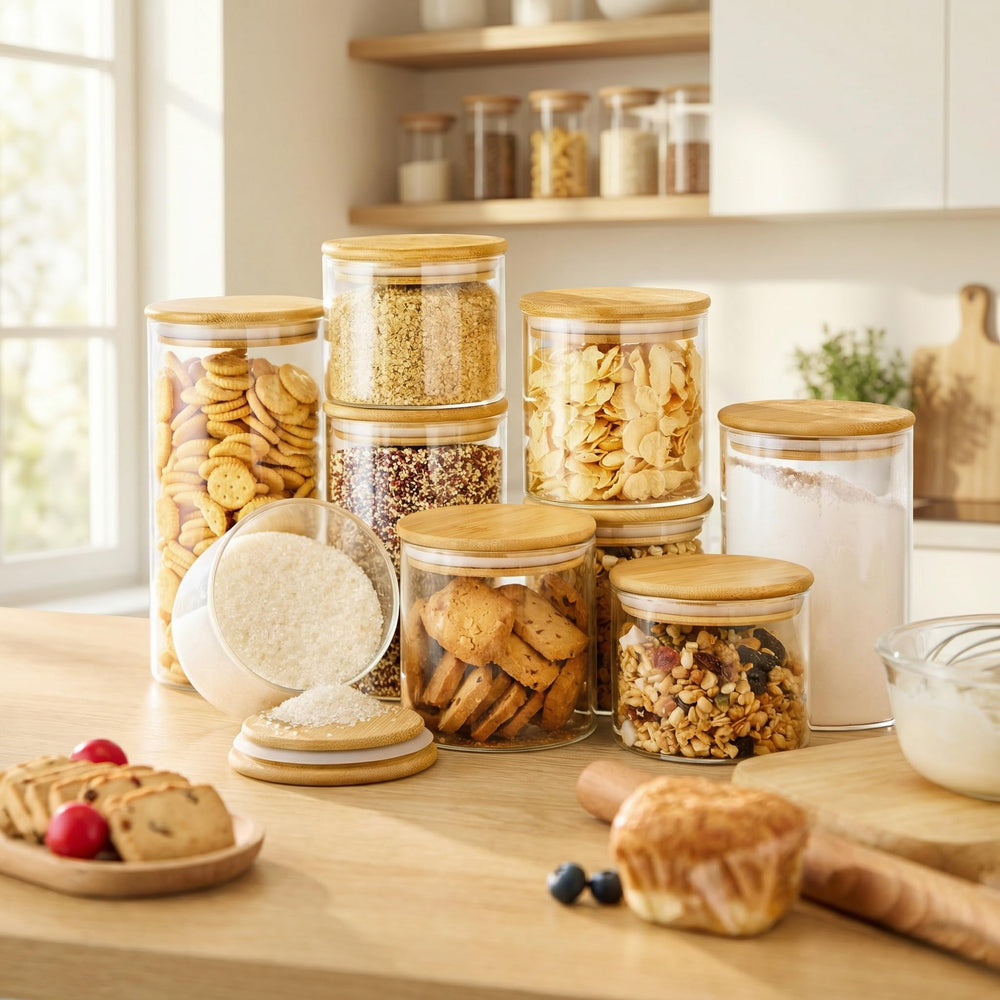 HomArtist gros plan verre épais durable pour conservation sûre