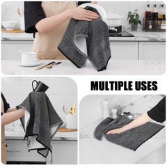 Homaxy serviette en usage dans une cuisine moderne, nettoyage facile