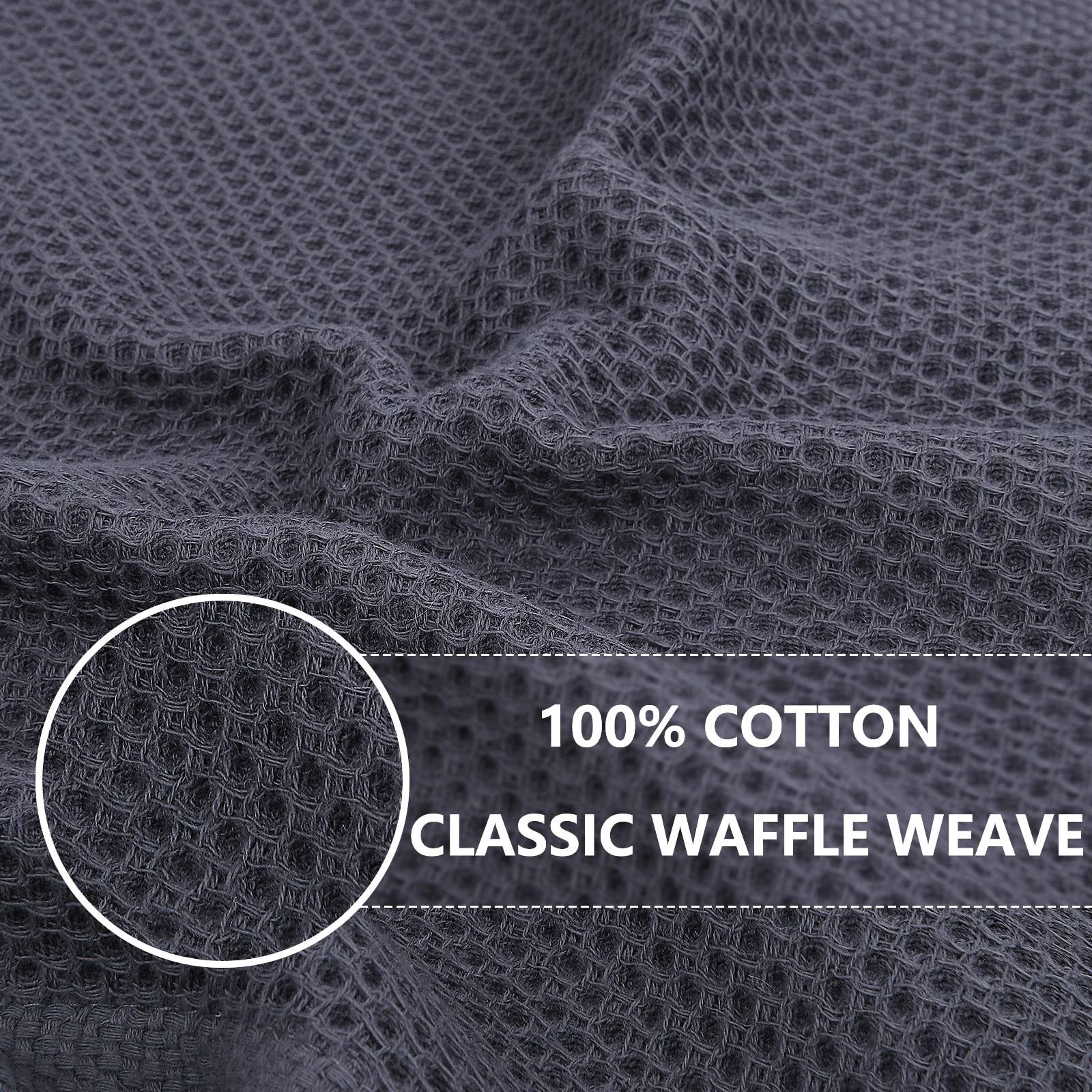 Homaxy tissu gaufré gros plan révélant texture nid d'abeille et absorption
