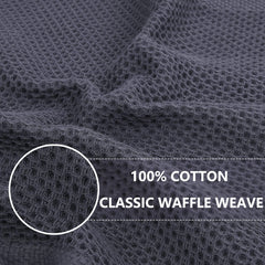 Homaxy tissu gaufré gros plan révélant texture nid d'abeille et absorption