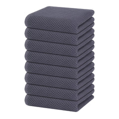 Homaxy torchon face emballage montrant lot de 8 et finition absorbante