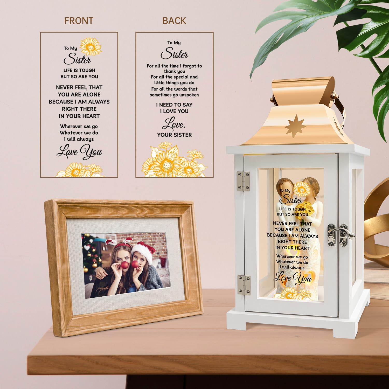 Homazing figurines se tenant la main et bouquet, symbole d'attachement sincère