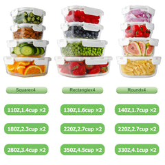HOMBERKING contenants en cuisine avec repas prêts, praticité pour meal prep