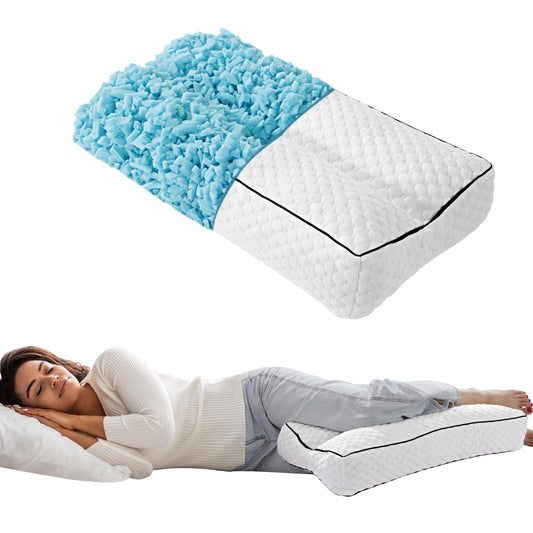 HOMBYS coussin face avant montrant forme ergonomique et maintien